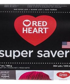Red Heart E300 Super Saver Economy Yarn. Paddy Green